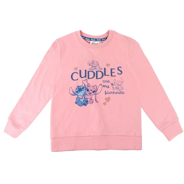 Fleece Baumwolle GebüRstet Stitch Rosa - 6 Jahre | Weiblich Cerdà-image