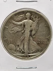 1943-S Walking Liberty Half Dollar Raw very good