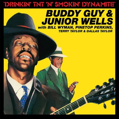 LP Buddy Guy & Junior Wells With Bill Wyman , Pine Top Perki Drinkin Tnt N