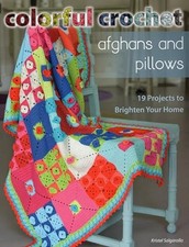 Colorful Crochet Afghans and Pillow..., Salgarollo, Kri