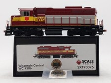 Scale Trains Sxt70076 Ho Wisconsin Central Emd Sdl39 Diesel Locomotive 586 Ln