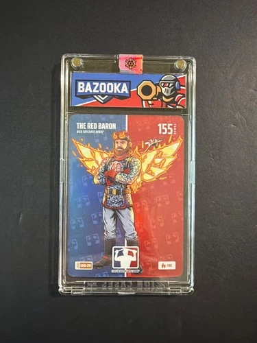 The Red Baron Rick Bo Jackson Battle Arena 155 Power Fire LOGO-299 2026 Foil
