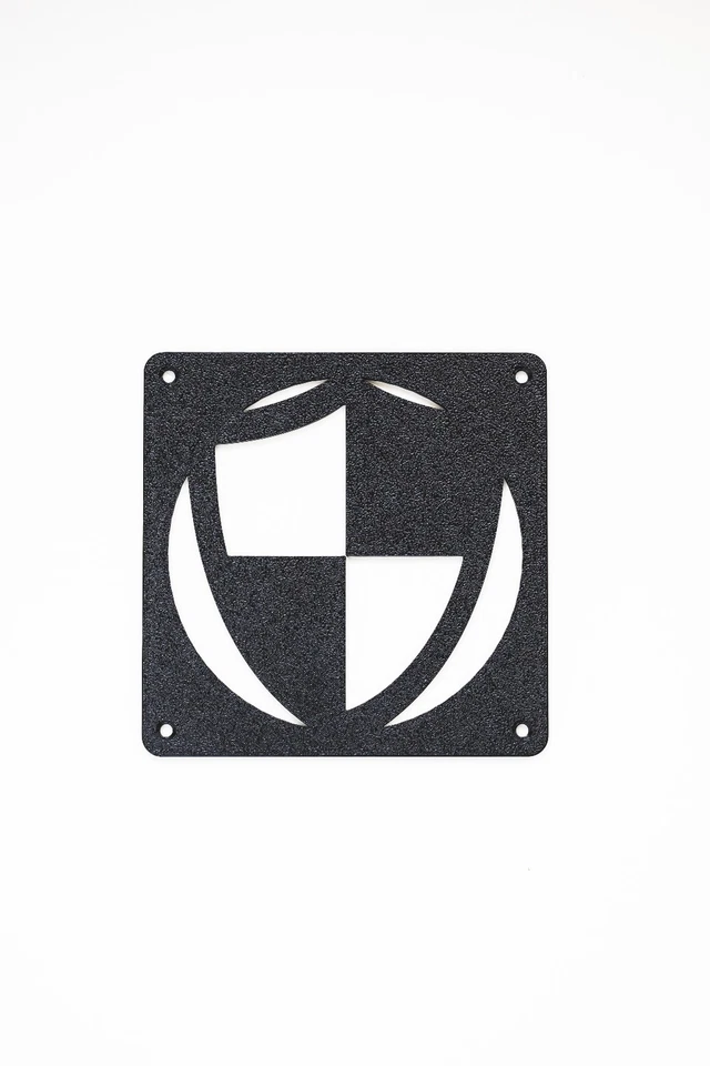 120mm oder 140mm Lüftergitter mit Motiv – PC Fan Grill Abdeckung aus 3D Druck - Bild 2 von 4