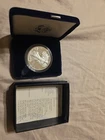1996-P $1 Proof American Silver Eagle in Box W/ COA