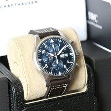 IWC Pilot Chronograph IW377714 Le Petit Prince Blue Dial Full Set 2020 B&P