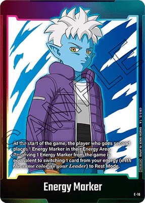 Dragon Ball Energy Marker ''Glorio'' (V.1) FWE Token Englisch NM Foil