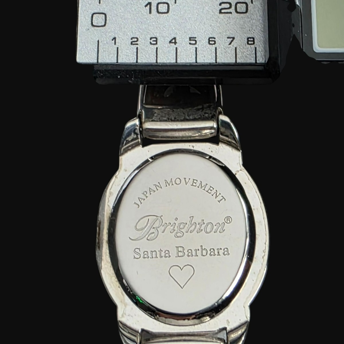 Brighton Scroll Watch Santa Barbara Silver-Tone Brown  display picture 3