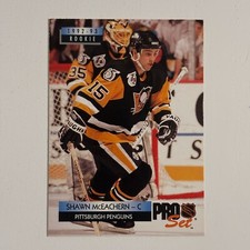 1992-93 Pro Set - #237 Shawn McEachern - PENGUINS - BUY 2 GET 2 FREE