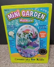 Creativity for Kids Mini Garden Mermaid Terrarium Kit - Crafts and Gifts for Gir