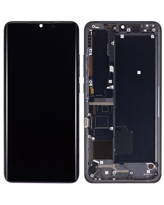 OLED Assembly With Frame Compatible Xiaomi Mi Note 10 Note 10 Pro Midnight Black