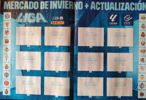 HOJA MERCADO DE INVIERNO + ACTUALIZACION 2024 2025 ⚽ LA LIGA ESTE PANINI 24/25 - Imagen 28 de 38