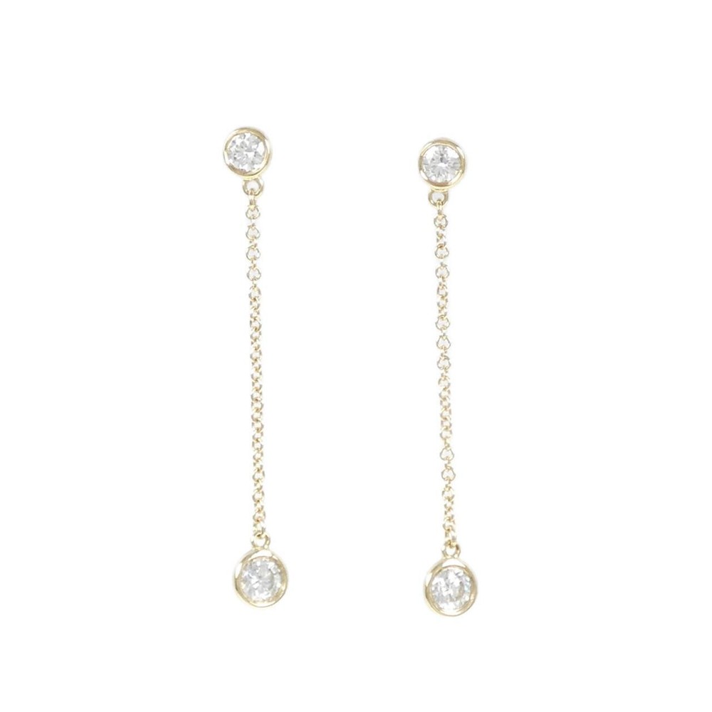 Authentic Tiffany & Co. By the Yard Earrings  #270-003-901-7175