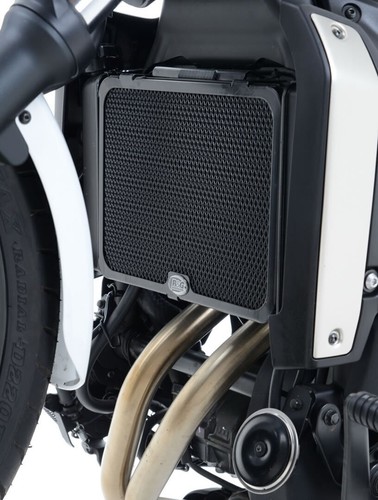 Protector de radiador R&G para Kawasaki Vulcan S/Café (negro) - Imagen 3 de 4