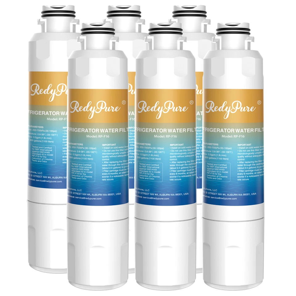 6 Pack Water Filter Replacement Fit For Samsung DA29-00020B HAF-CIN HAF-CIN/EXP