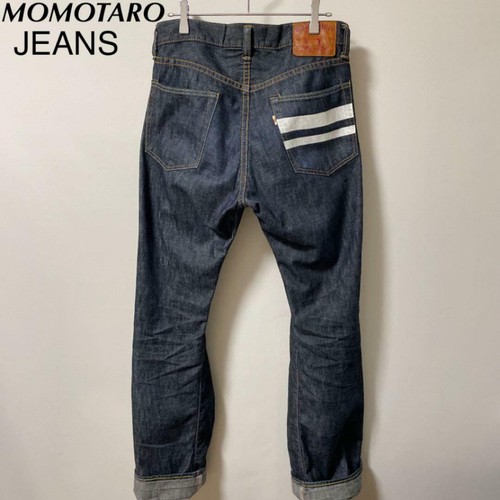 MOMOTARO JEANS Slim straight 10oz 