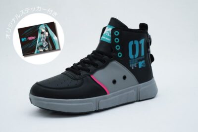 MTV x Hatsune Miku 1st Collabo Sneaker Black Men's size US8