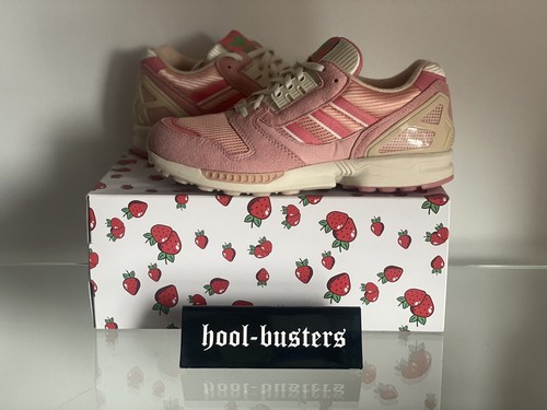 Adidas ZX 8000 42 US 8.5 nuovo latte fragola GY4648 attrezzatura da torsione Eqt - Foto 2 di 4