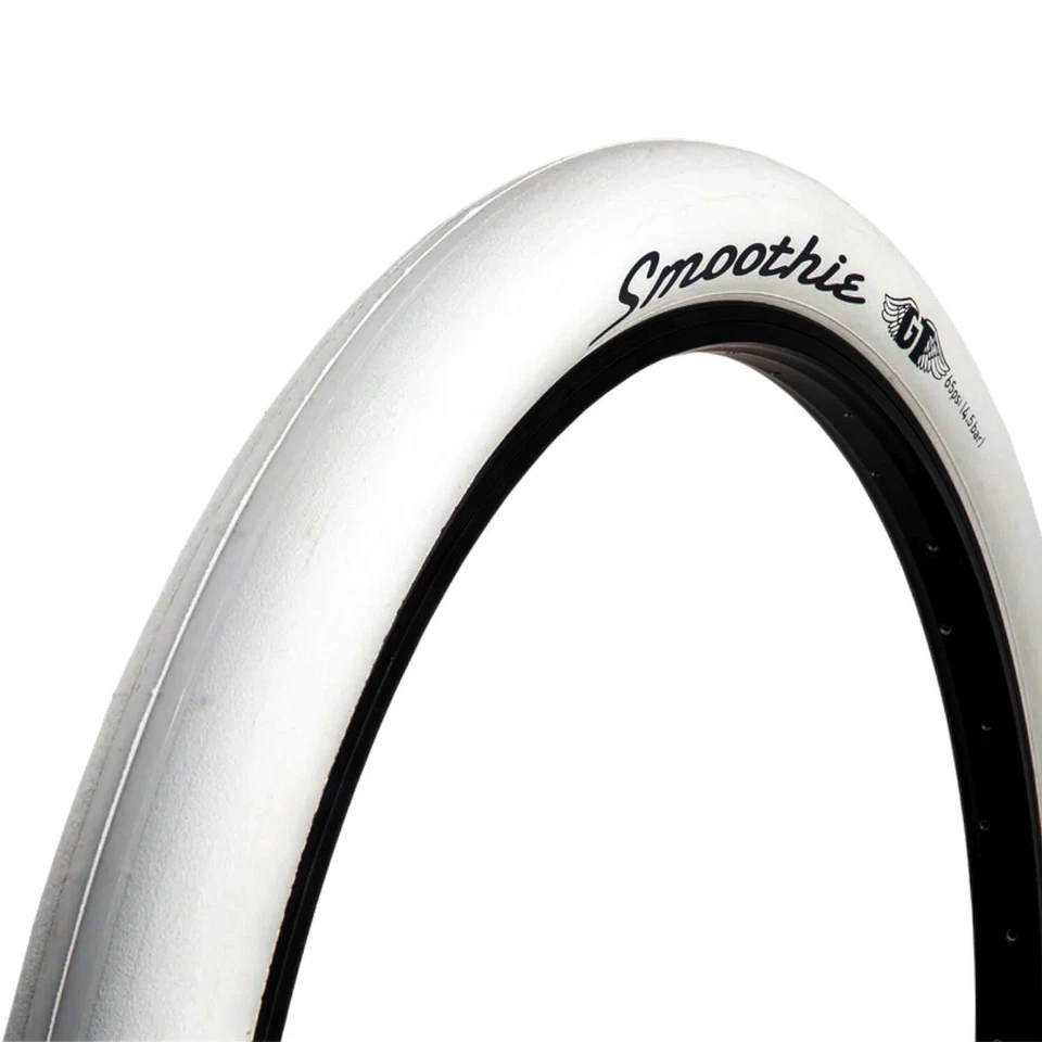 GT SMOOTHIE 29x2.5" Wide SLICK White OR Black Bike Tire 29 inch - Image 2 of 3