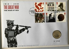 ~Simply Coins~ 2 TWO POUND COIN 2015 THE FIRST WORLD WAR NAVY FDC PACK