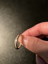 Set of Diamond engagement ring with Band from Zales.  Slightly Used.