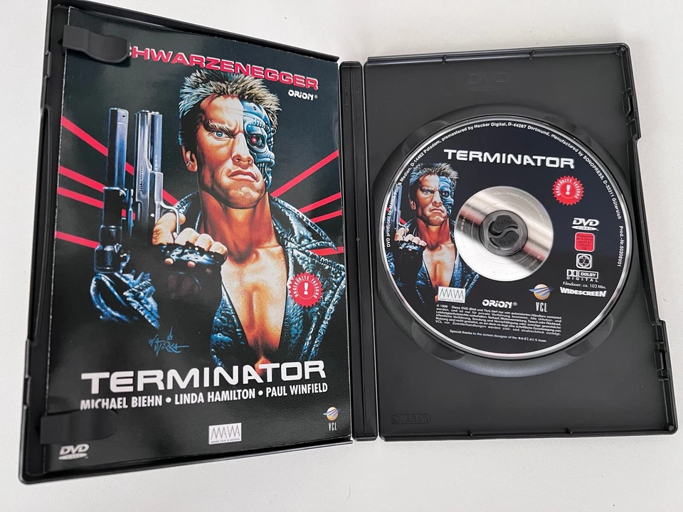 Terminator - uncut - Arnold Schwarzenegger | Zustand neuwertig | DVD - Bild 3 von 3