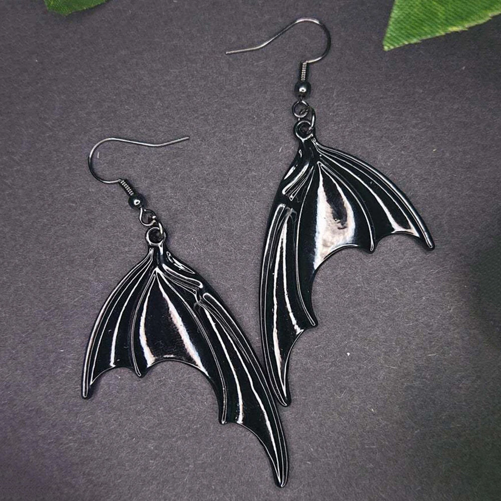 Bat wing earrings sale