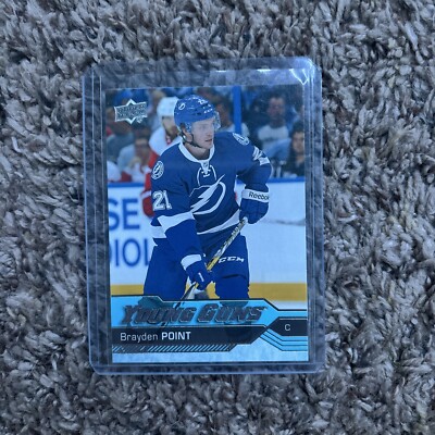 2016-17 Upper Deck - Young Guns #205 Brayden Point (RC)