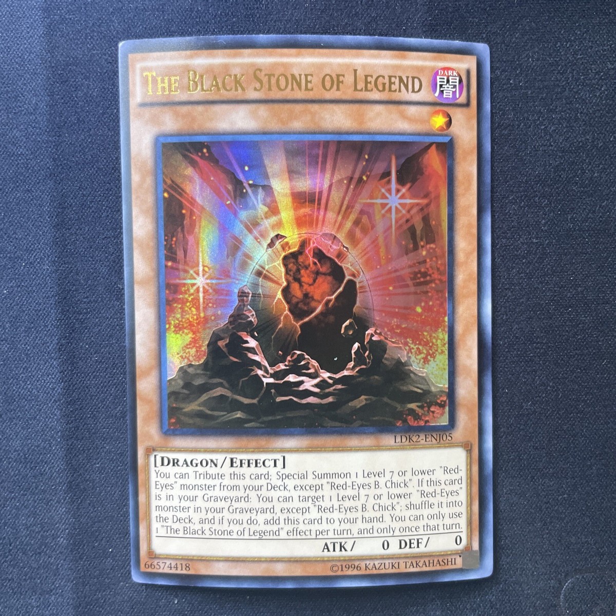 Yu-Gi-Oh! TCG 1x The Black Stone of Legend LDK2-ENJ05 x1 YUGIOH! ULTRA DARK NM | eBay Yu-Gi-Oh! TCG 1x The Black Stone of Legend LDK2-ENJ05 x1 YUGIOH! ULTRA DARK NM | eBay
