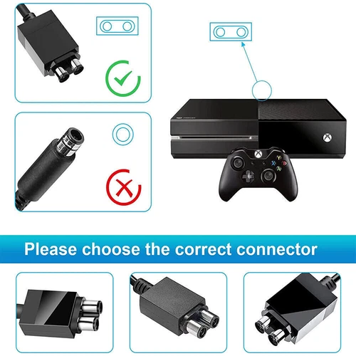 Power Supply PSU Brick w/ Cord For Xbox One Console AC Adapter 100-240V Voltage - Picture 4 of 12