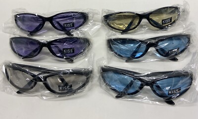 Kiss Sunglasses New Amazon.com: SA106 Womens Kissing Lip Shape Metal Rim Hippie  main image 4