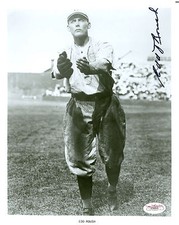 Edd Roush Signed JSA COA Autographed 8X10 Photo Autograph Auto Cincinnati Reds