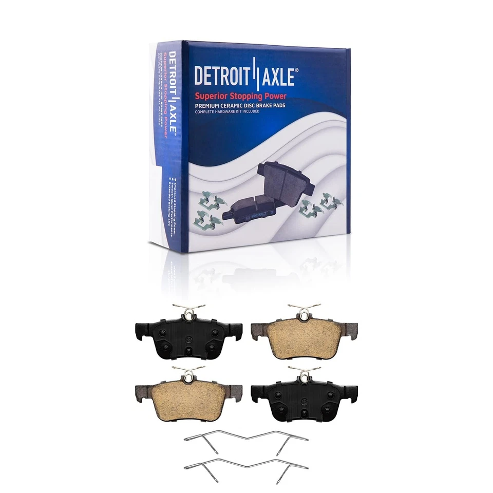 Задние тормозные колодки 12,44 дюйма (316 мм) для Ford Escape Fusion Lincoln MKC MKZ - Изображение 4 из 4