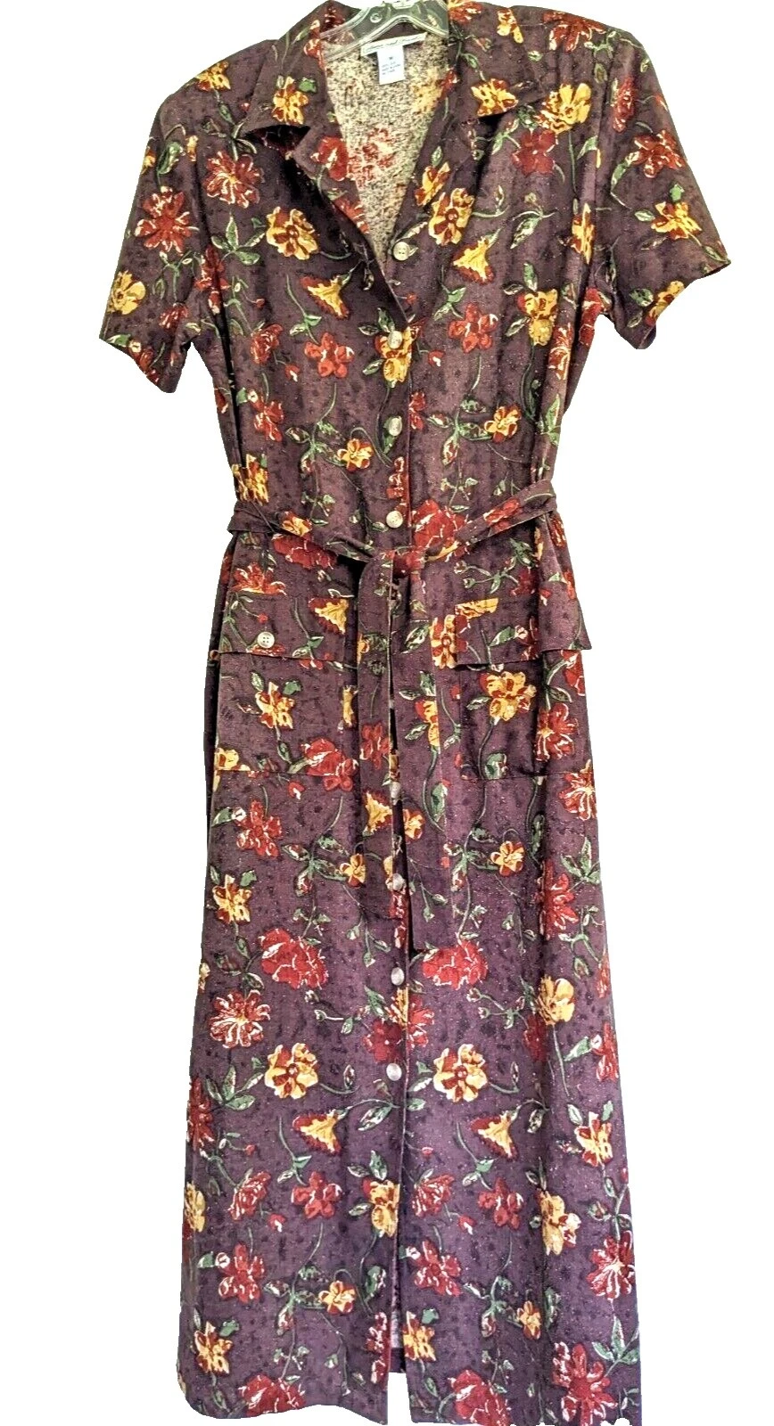 Camisa 100% Seda Vestidos Vintage para mulheres