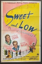 Sweet and Low Musical Parade  Movie Poster Sammy Davis Jr.   *Hollywood Posters