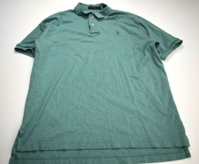 Polo Ralph Lauren Men Short Sleeve High-Low Side Slit Cotton