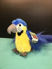 VGUC-8” Adventure Planet Plush Animal Den MACAW BIRD Blue