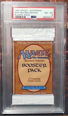 MTG Magic the Gathering 1993 Vintage Revised Graded Booster