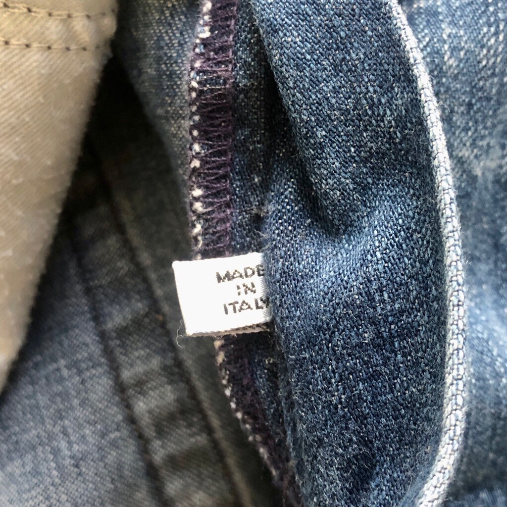 ARMANI JEANS デットストック イタリア製 リネン スカート N714 ARMANI JEANS デットストック イタリア製 リネン スカート N714