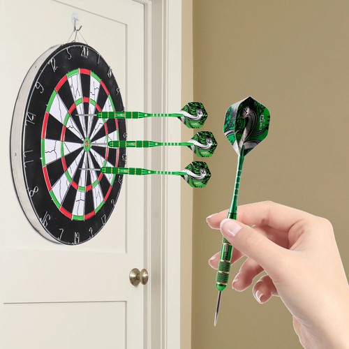 Cyeelife 24G Set Freccette Professionali Punta Acciaio Freccette Voli Rame Puro NUOVO!! - Foto 7 di 12
