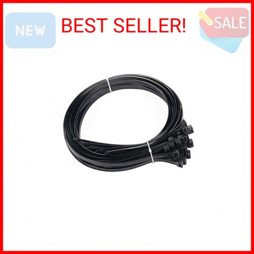 Long Zip ties Heavy duty 20 inch Black Cable ties wraps 60 pieces pack