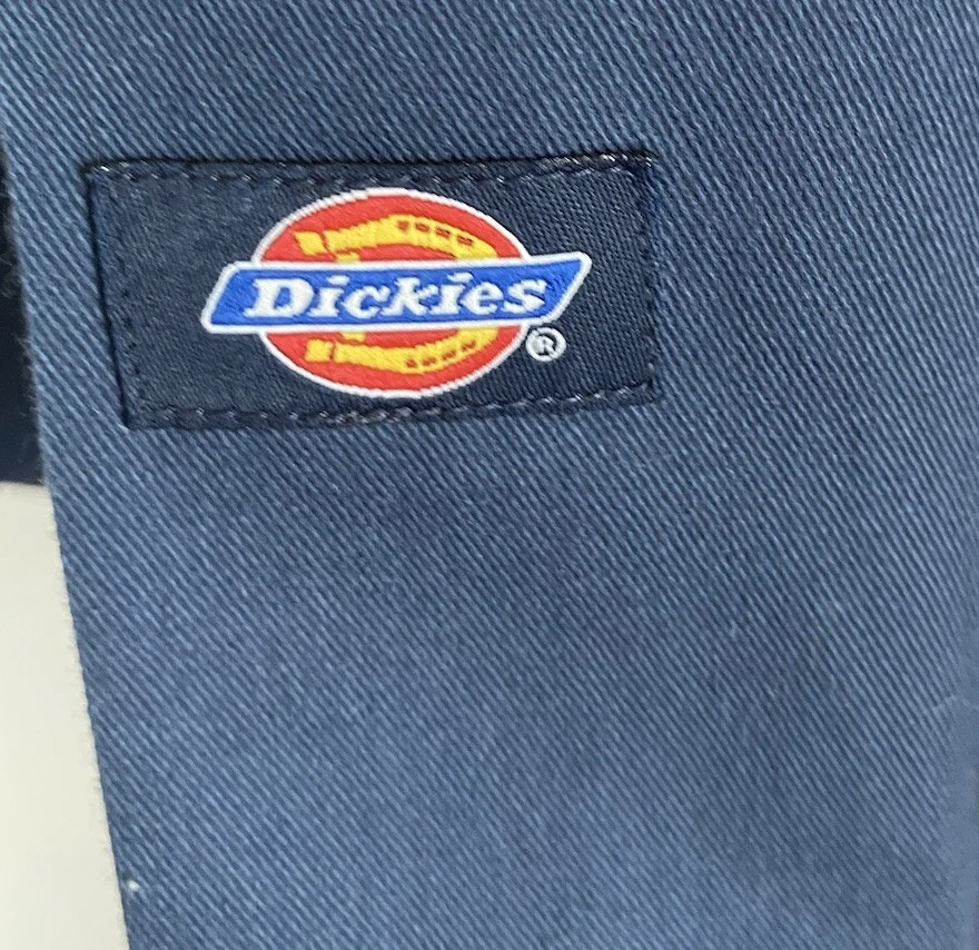 Camisa Uniforme Dickies DOC Impresa Azul Correcciones Prisión Prisionero Prisionero Foto 3 de 4