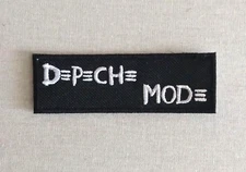 Depeche Mode Patch Iron On Embroidered High-Quality USA Seller