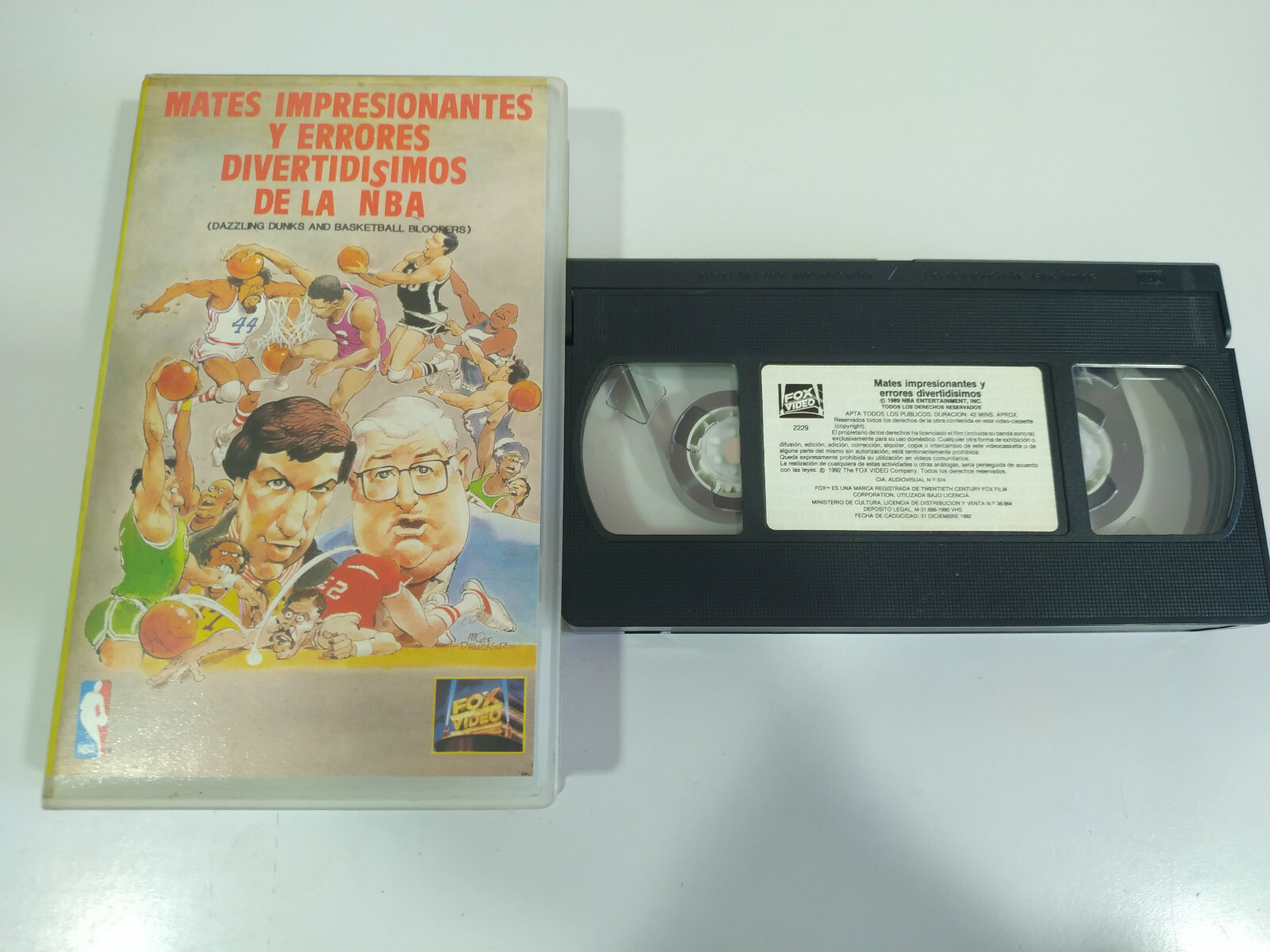 Amazing Mates And Hilarious Errors NBA - VHS Tape Spanish - 3T