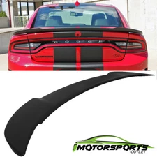 For 2011-2022 Dodge Charger Hellcat Style Flush Mount Rear Trunk Spoiler Wing