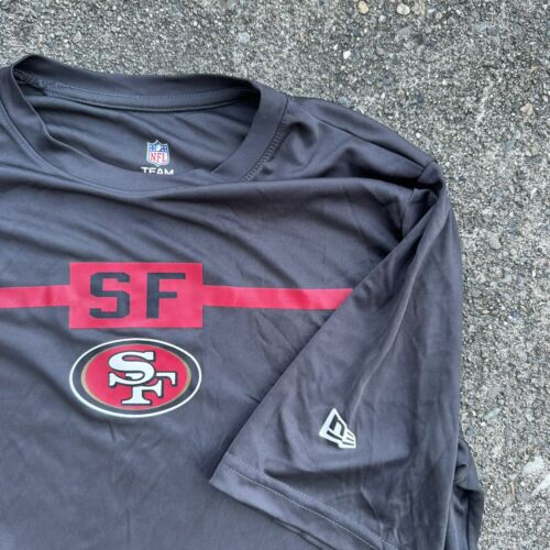 New Era San Francisco 49ers Shirt Size Medium NFL Combine Authentic Short Sleeve - Picture 3 of 7