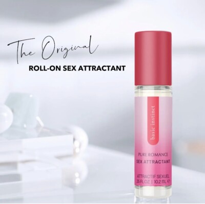 Pure Romance BASIC INSTINCT PHEROMONES Sex Attractant!   Same Formula NEW LOOK!