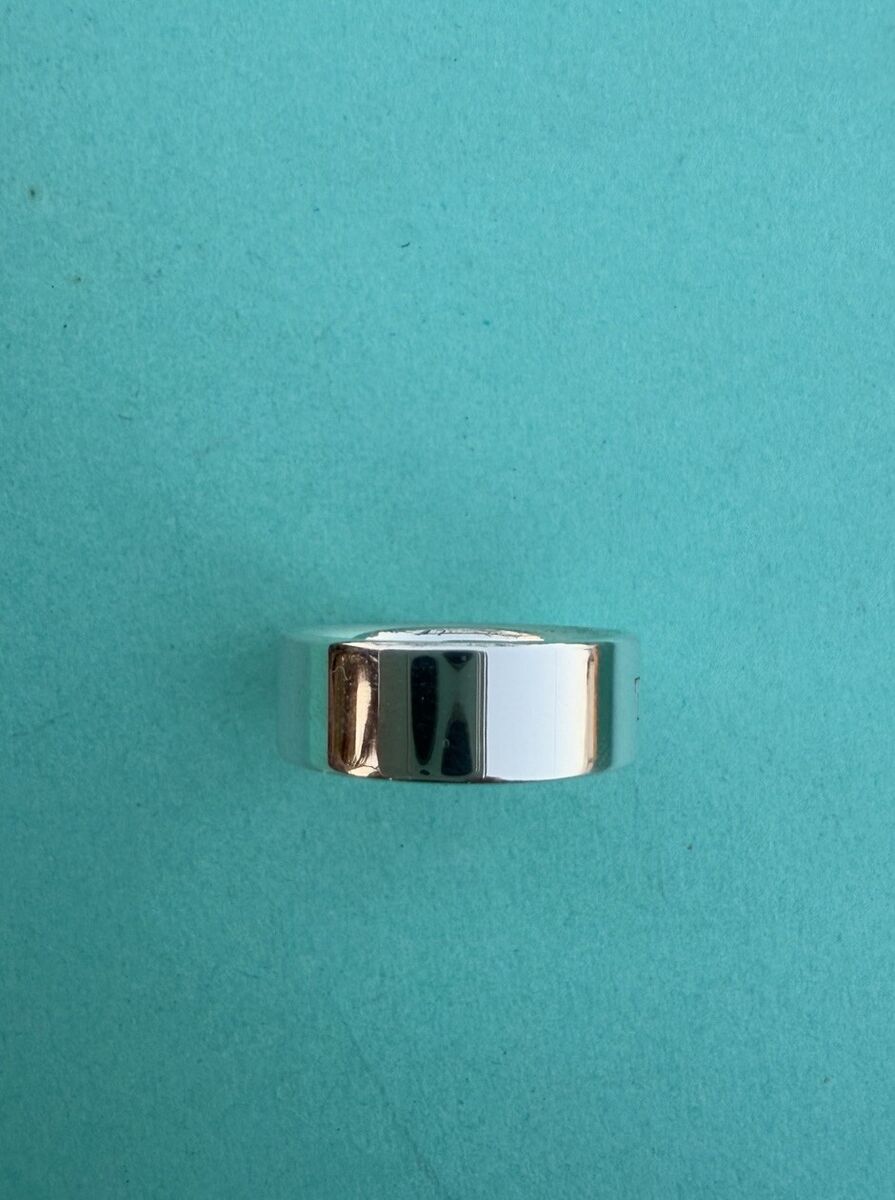 Tiffany & Co. NY T&co Sterling Silver 925 Wide Love Pinky Tiffany & Co. NY T&co Sterling Silver 925 Wide Love Pinky