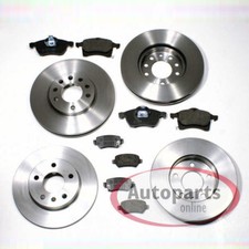 Bremsscheiben Ø 280 mm + 264 mm Beläge vorne hinten für Opel Zafira A