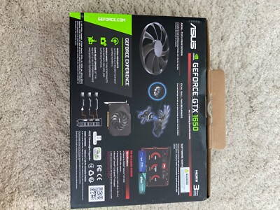 ASUS Phoenix NVIDIA GeForce GTX 1650 OC Edition 4GB GDDR6 Graphics Card