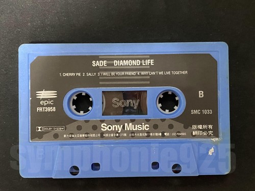 1984 Sade Diamond Life Taiwan Ltd 9 Tracks Cassette Tape Rare - Picture 4 of 14
